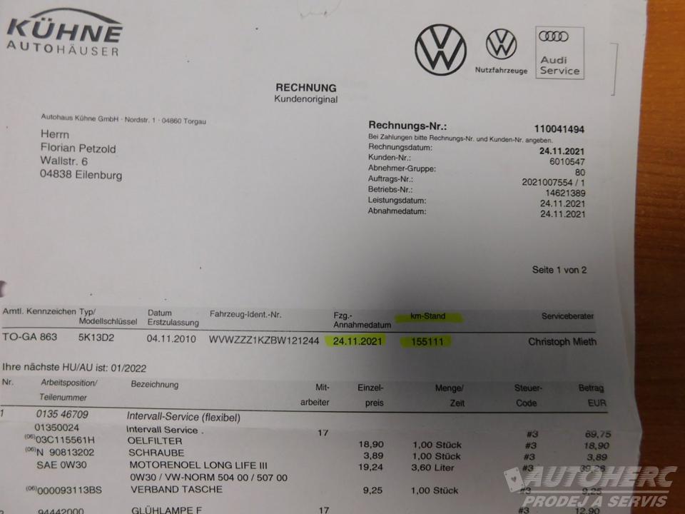 Volkswagen Golf VI 1.2 TSi