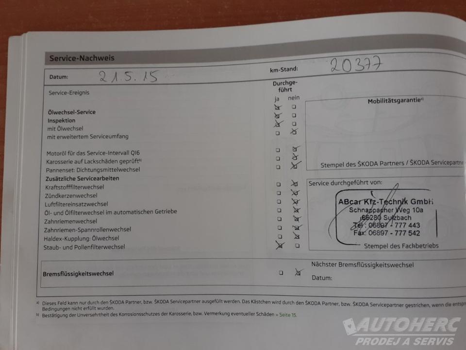 Škoda Fabia II Kombi 1.2 TSi