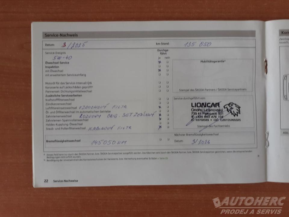 Škoda Fabia II Kombi 1.2 TSi