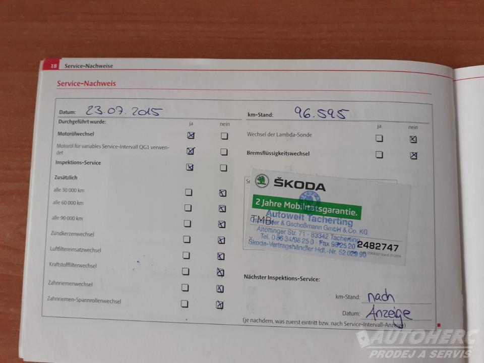 Škoda Roomster 1.6 16V