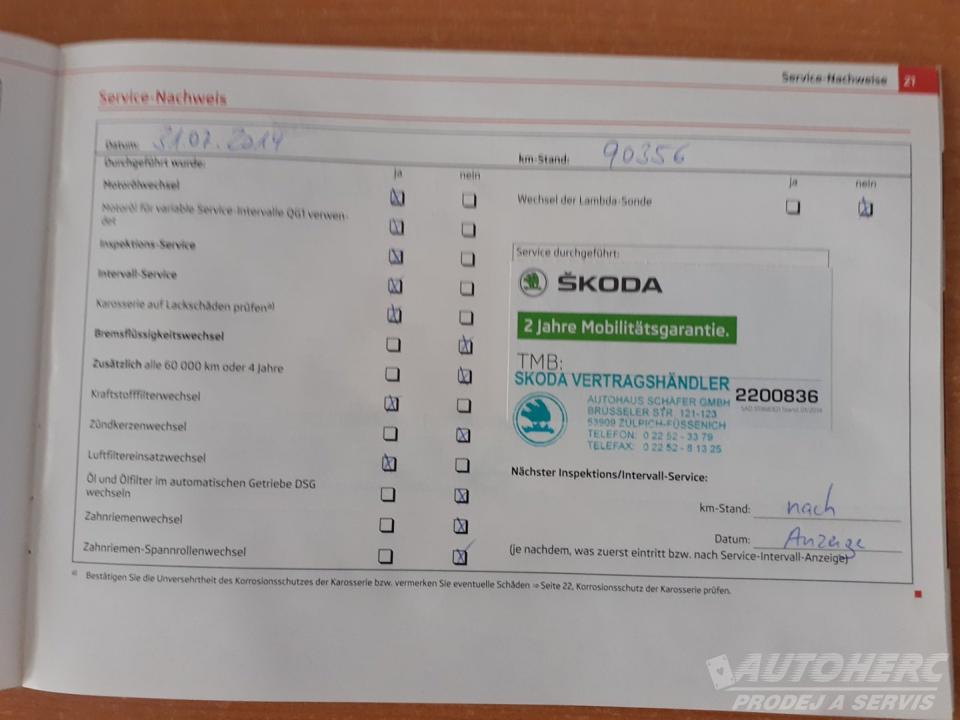 Škoda Superb KOMBI 2.0 TDi DSG