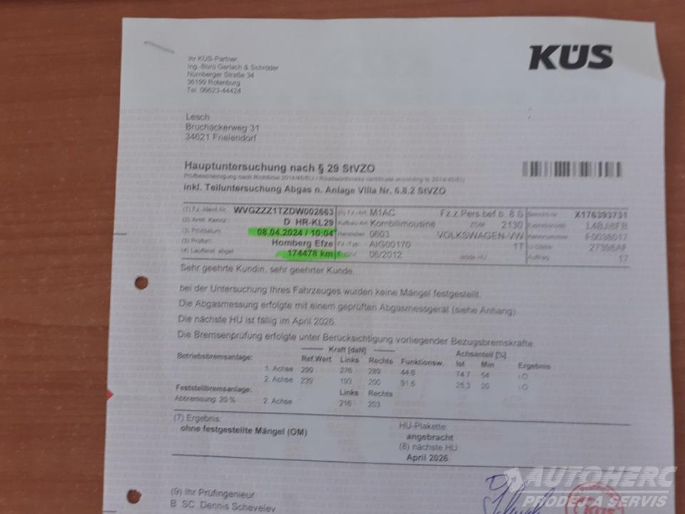 Volkswagen Touran 1.4 TSi MATCH