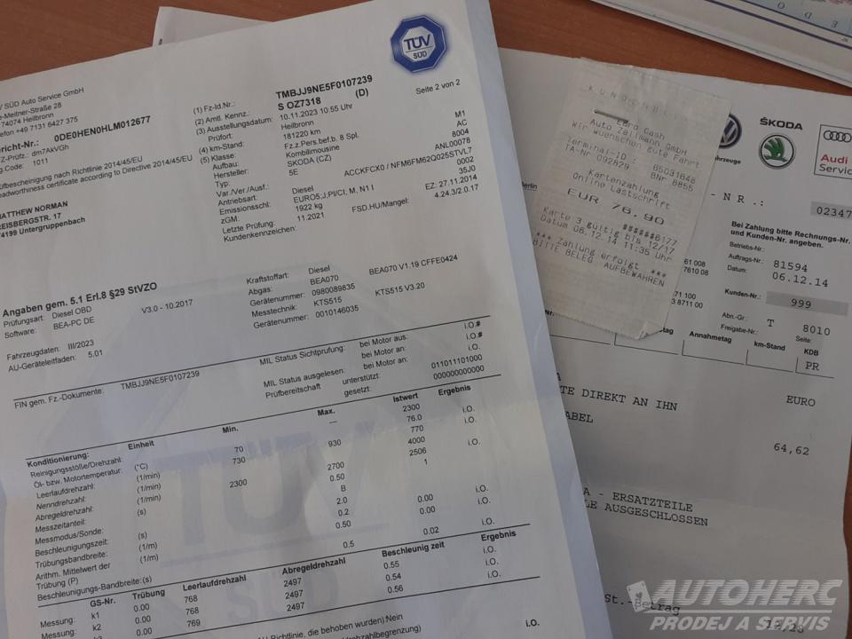Škoda Octavia III Kombi 2.0 TDi 110kW