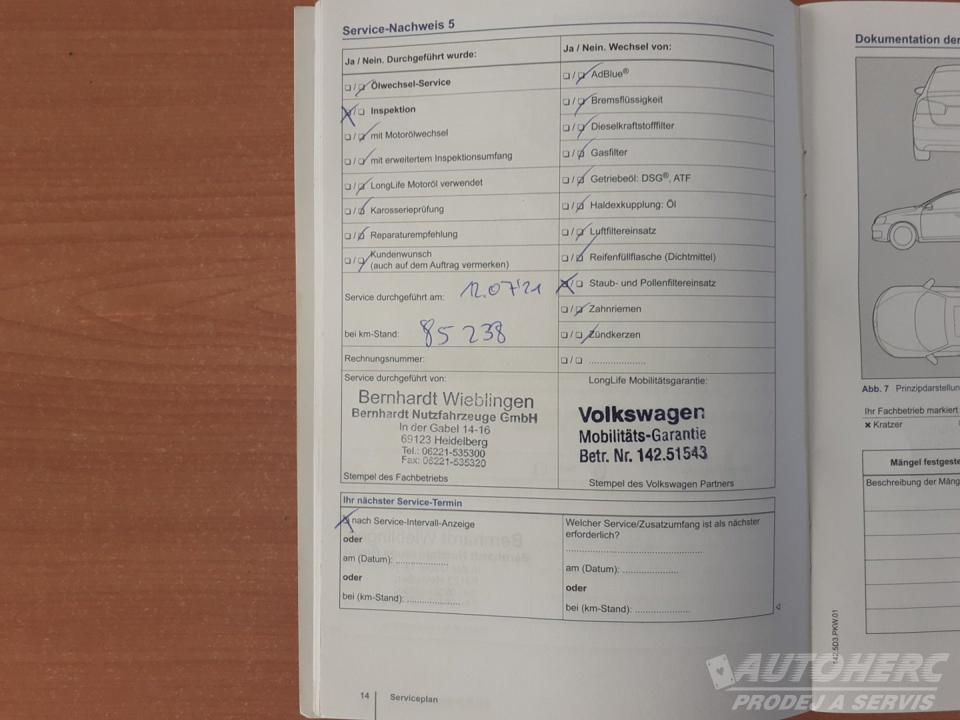 Volkswagen Golf 1.2 TSi  PO SERVISE !