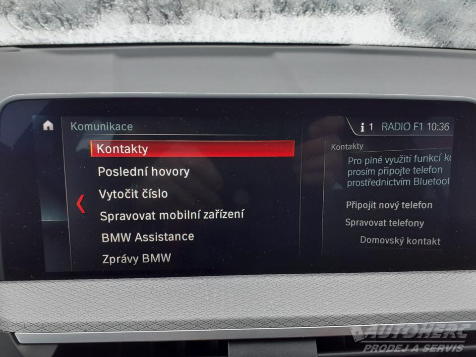 BMW X3 2.0 D xDRIVE 1.maj.ČR