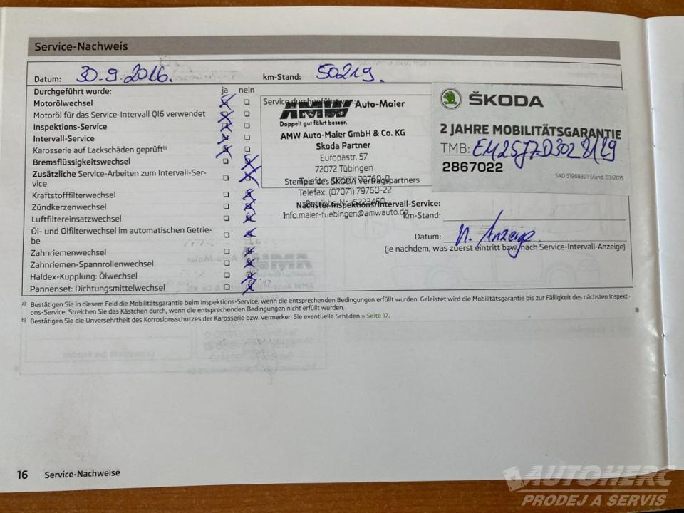 Škoda Fabia II 1.2 TSi 1.MAJ