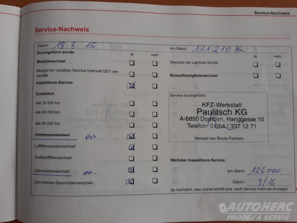 Škoda Fabia KOMBI 1.4 16V