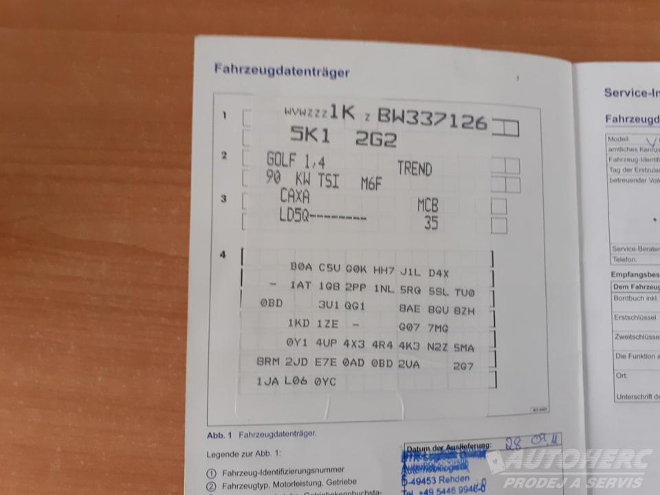 Volkswagen Golf VI 1.4 TSi STYLE