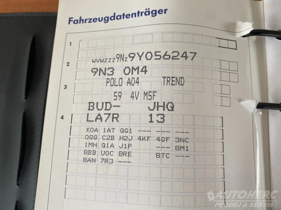 Volkswagen Polo 1.4 16V TREND