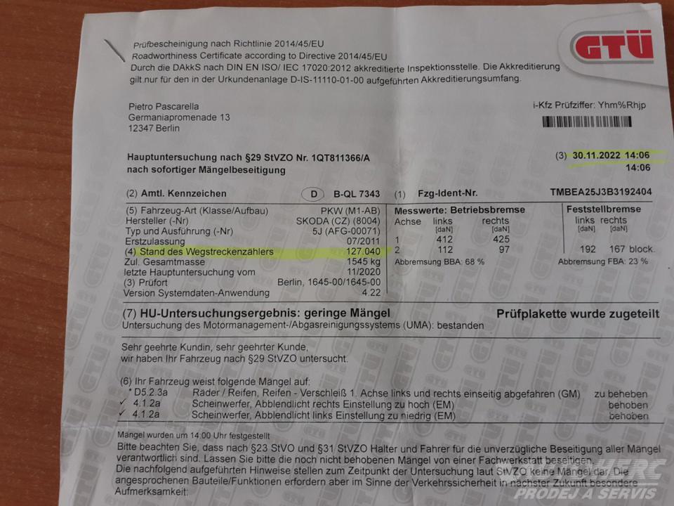 Škoda Fabia 1.2 HTP