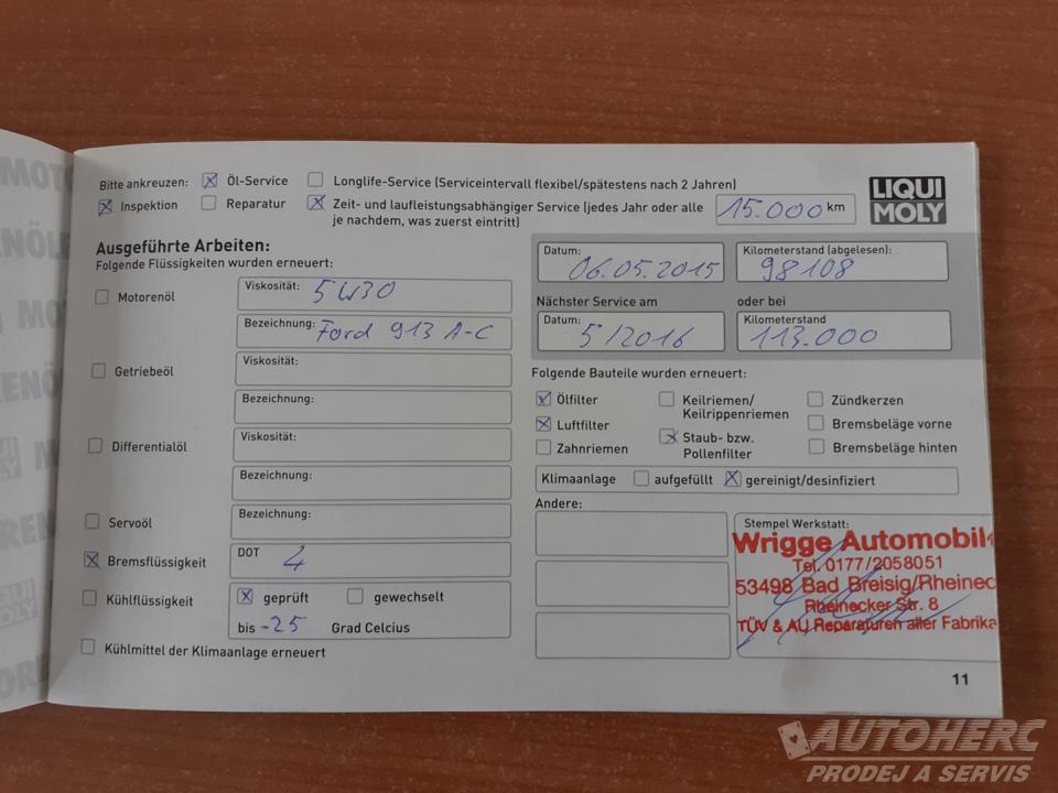 Ford Focus KOMBI 1.6 16V