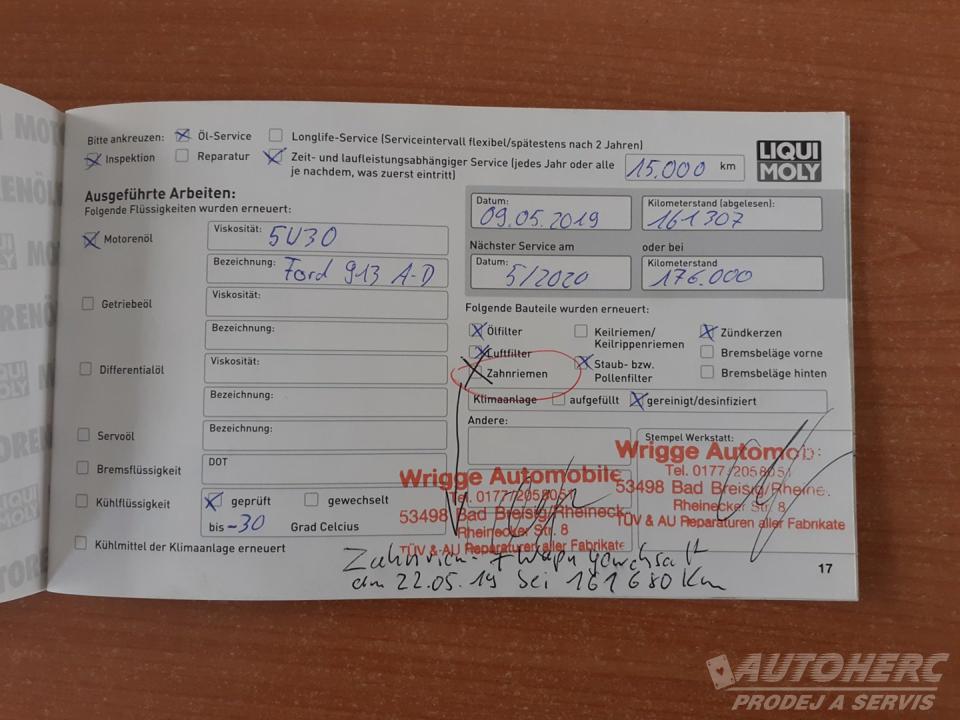 Ford Focus KOMBI 1.6 16V