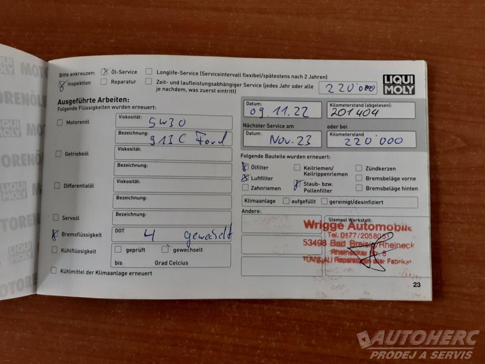 Ford Focus KOMBI 1.6 16V