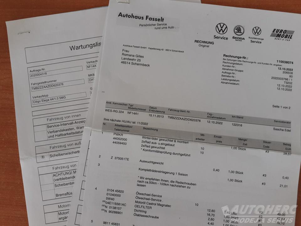 Škoda Citigo 1.0 MPi 44kW