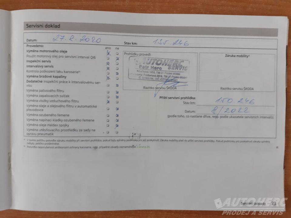 Škoda Superb 2.0 TDi DSG 4x4