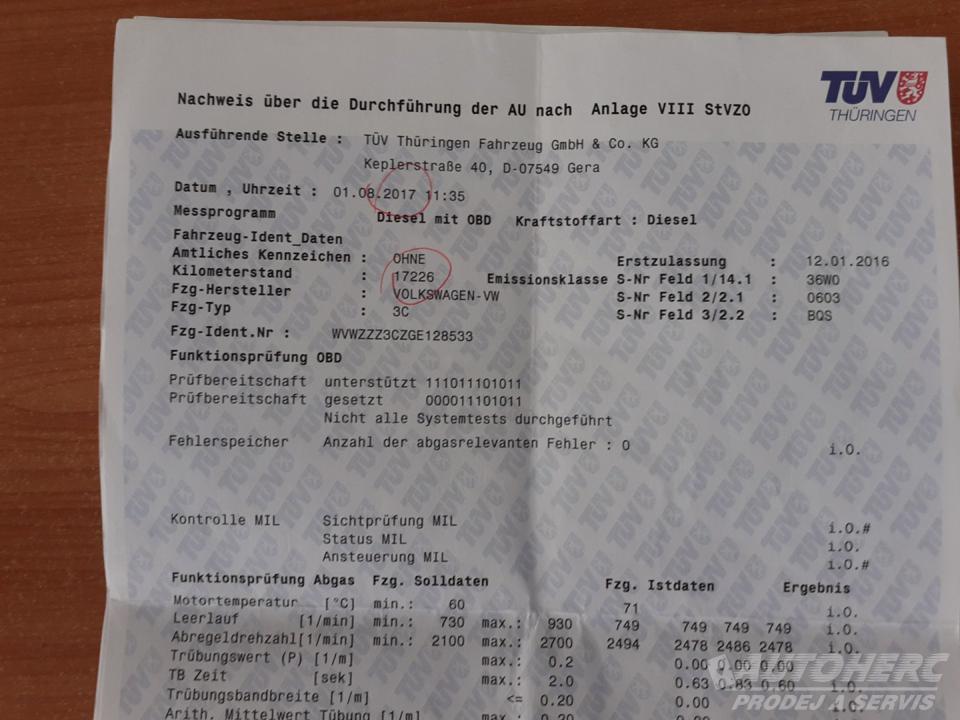 Volkswagen Passat KOMBI 2.0 TDi