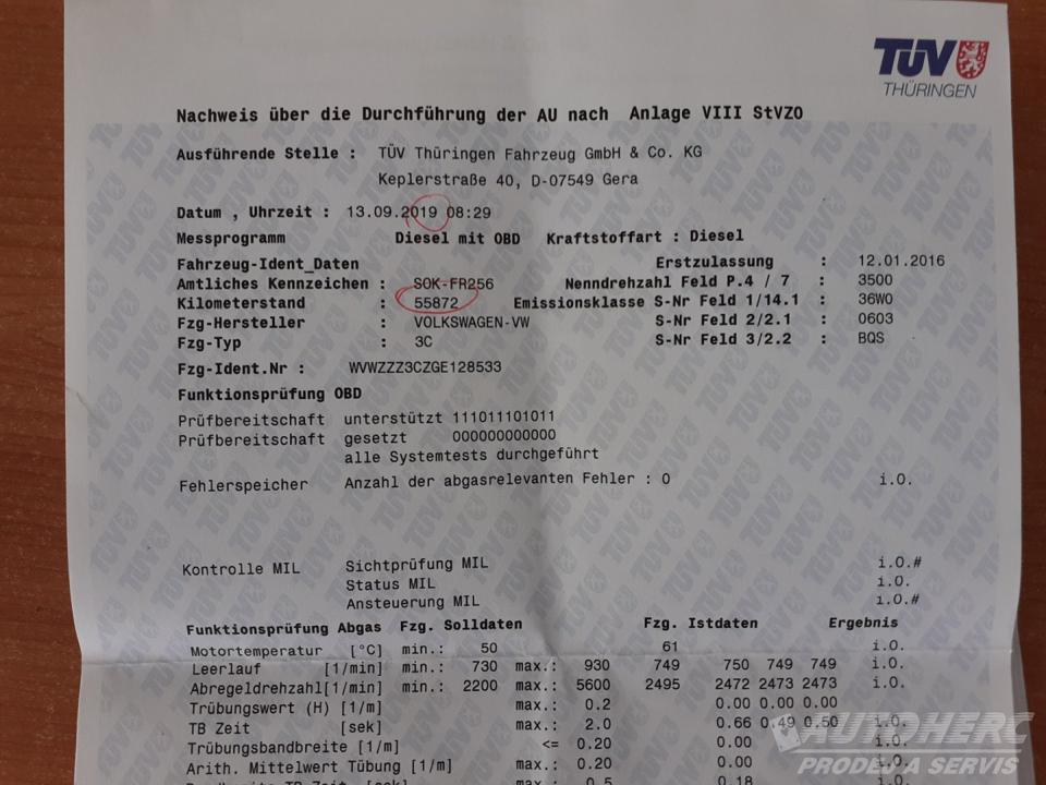 Volkswagen Passat KOMBI 2.0 TDi
