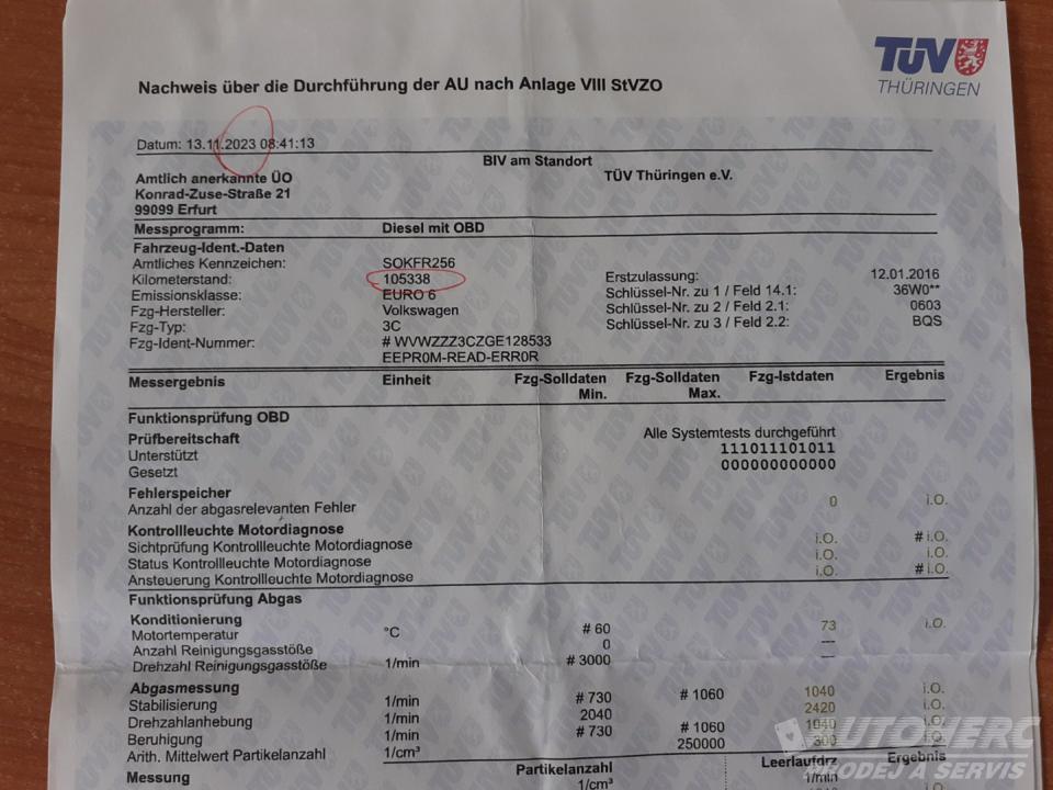 Volkswagen Passat KOMBI 2.0 TDi