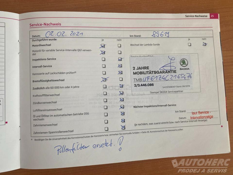 Škoda Octavia KOMBI 2.0 TSi RS