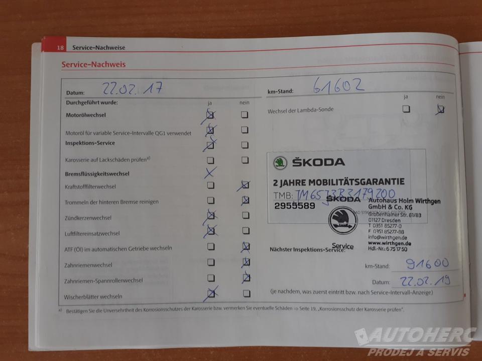 Škoda Fabia KOMBI 1.2 TSi AMB