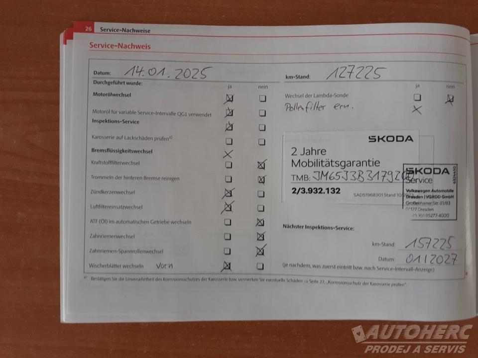 Škoda Fabia KOMBI 1.2 TSi AMB