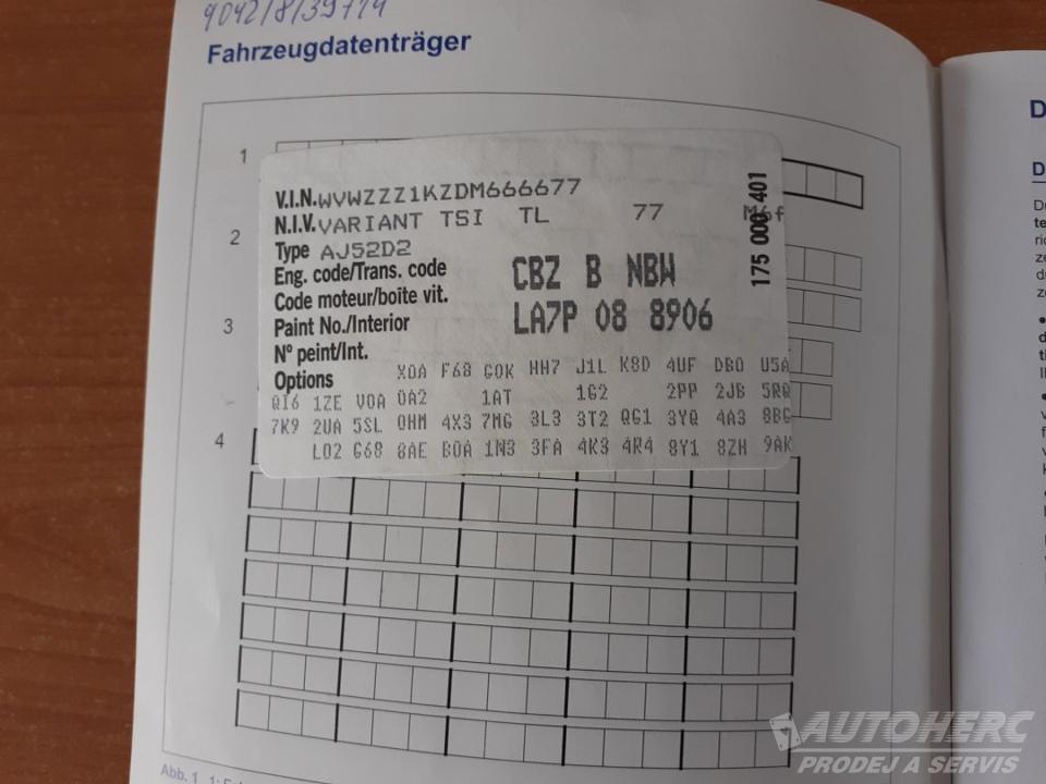 Volkswagen Golf Variant 1.2 TSi 77Kw