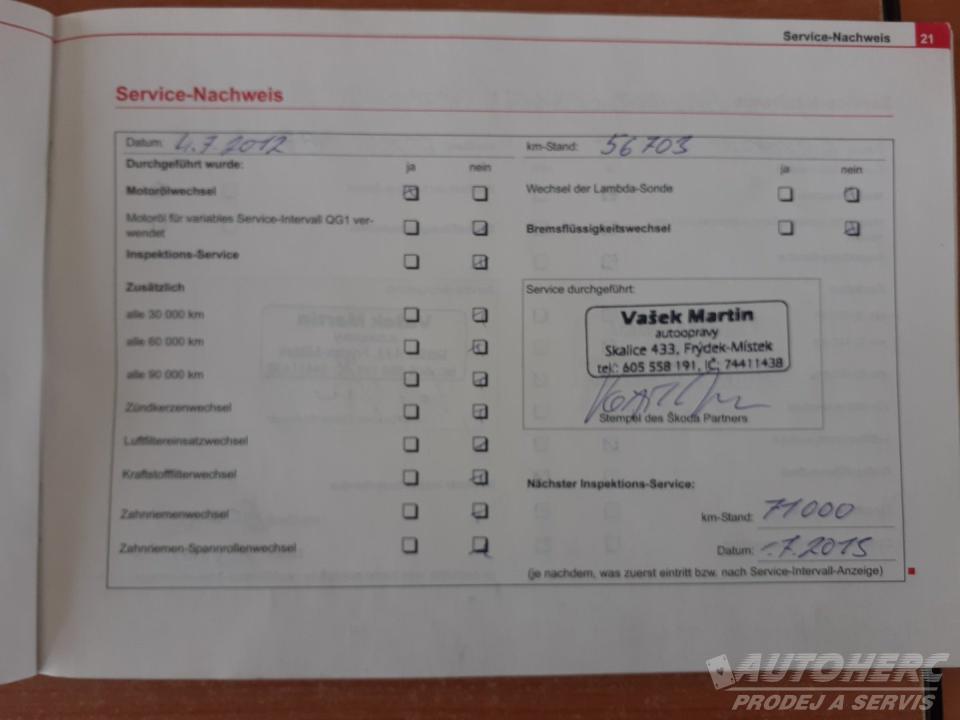 Škoda Fabia 1.2 HTP KLIMA