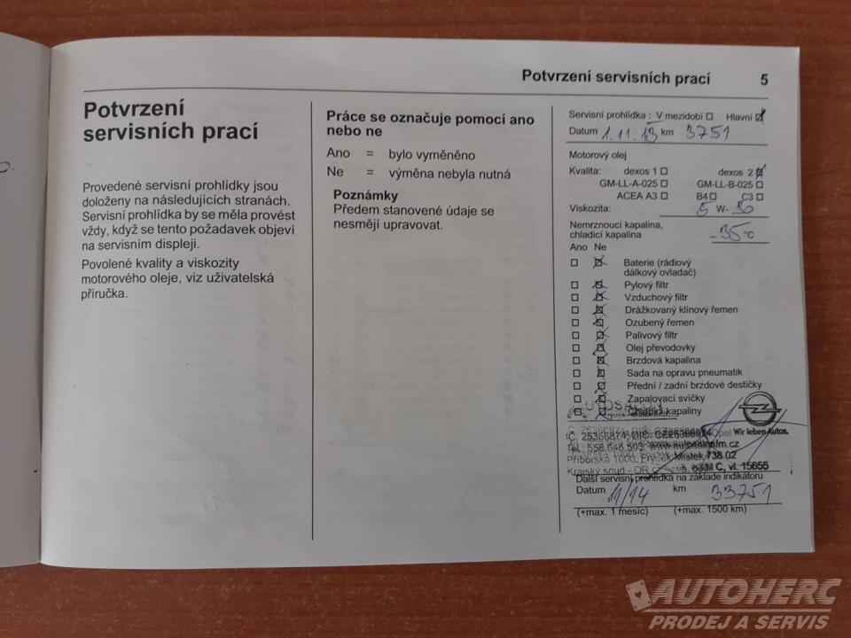 Opel Corsa 1.2 1.MAJ.ČR.