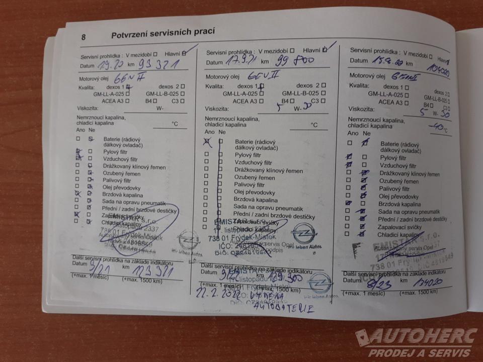 Opel Corsa 1.2 1.MAJ.ČR.