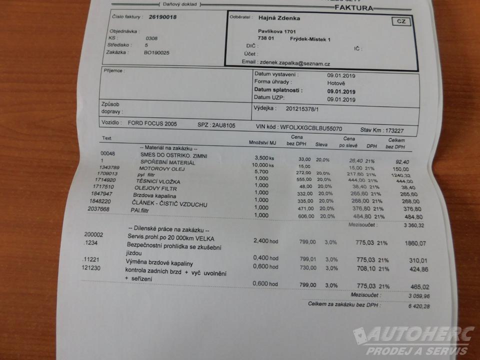 Ford Focus Kombi 2.0 TDCi Automat