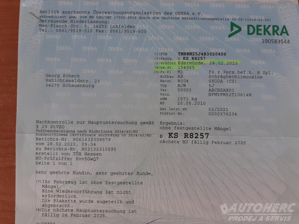 Škoda Fabia 1.2 TSi 63Kw