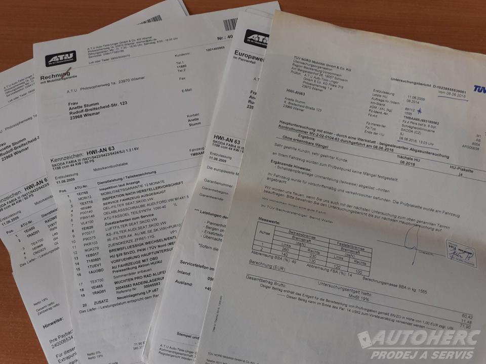 Škoda Fabia II 1.2 HTP