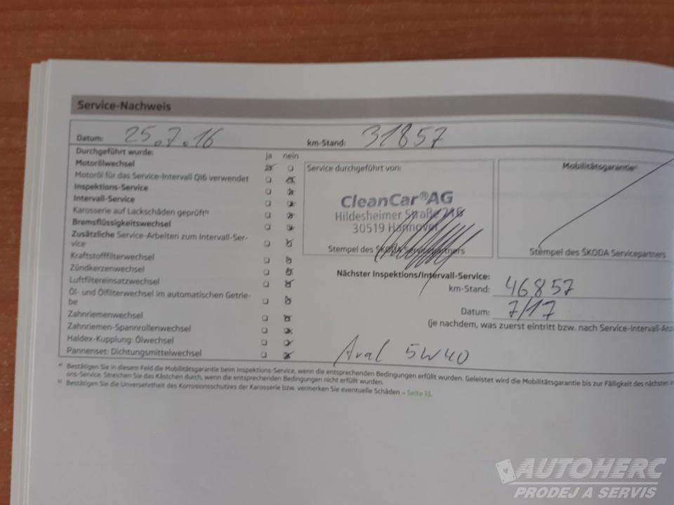 Škoda Fabia KOMBI 1.2 TSi AUTOMAT