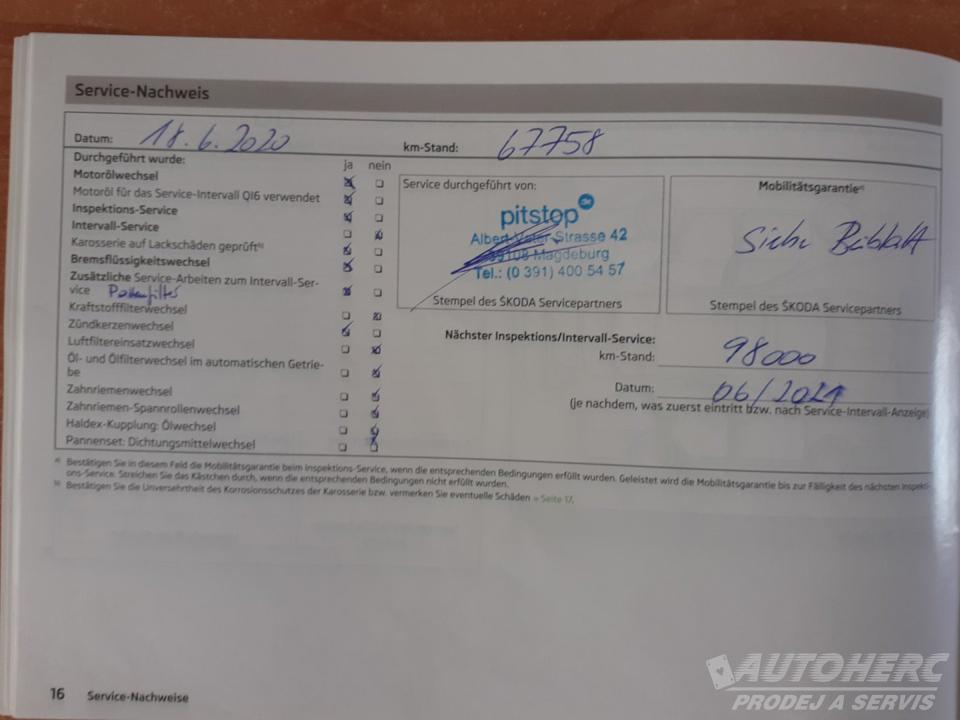 Škoda Fabia KOMBI 1.2 TSi AUTOMAT