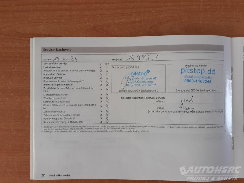 Škoda Fabia KOMBI 1.2 TSi AUTOMAT