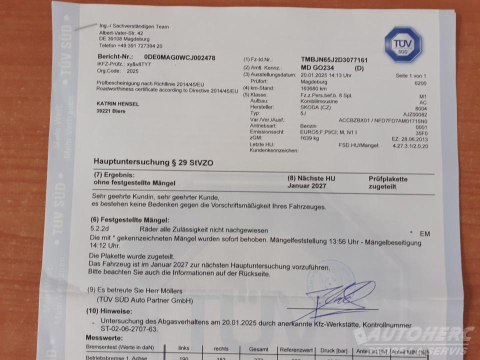 Škoda Fabia KOMBI 1.2 TSi AUTOMAT