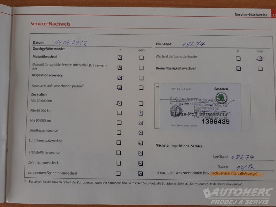 Škoda Octavia II KOMBI 1.4 TSi