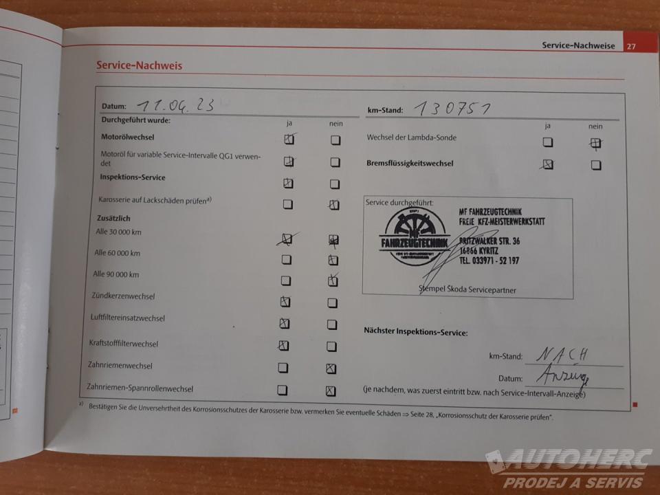 Škoda Octavia II KOMBI 1.4 TSi