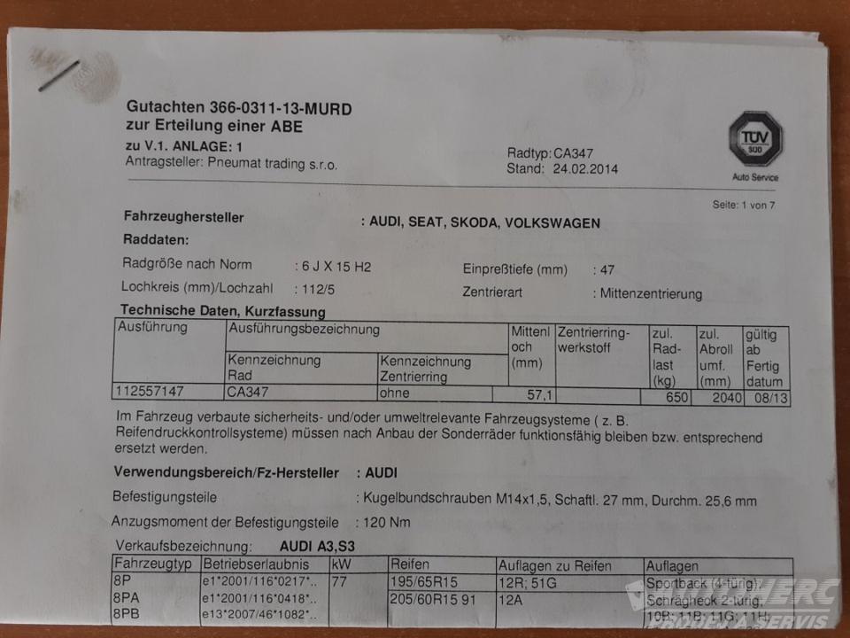 Škoda Octavia II KOMBI 1.4 TSi