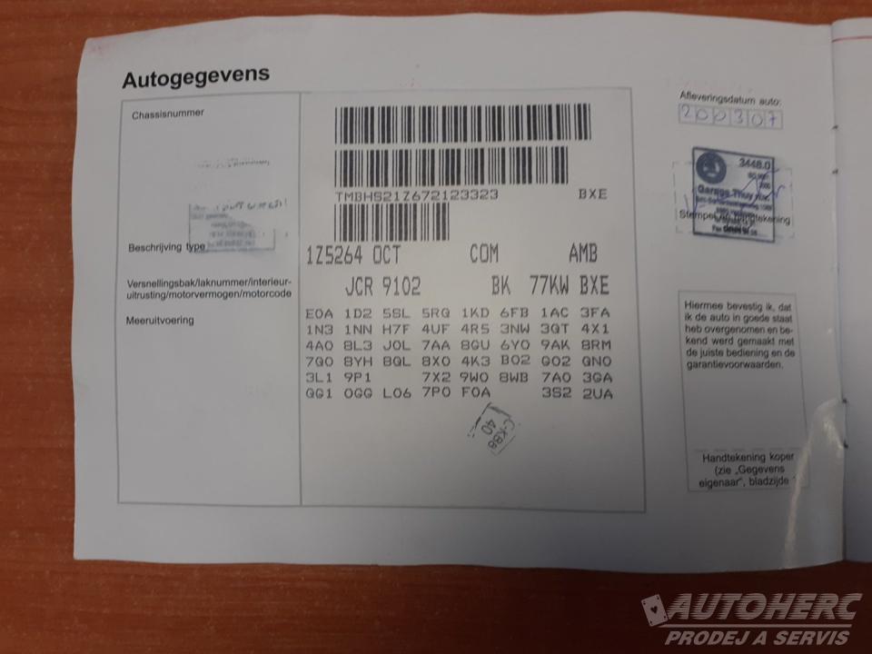 Škoda Octavia KOMBI 1.9 TDi