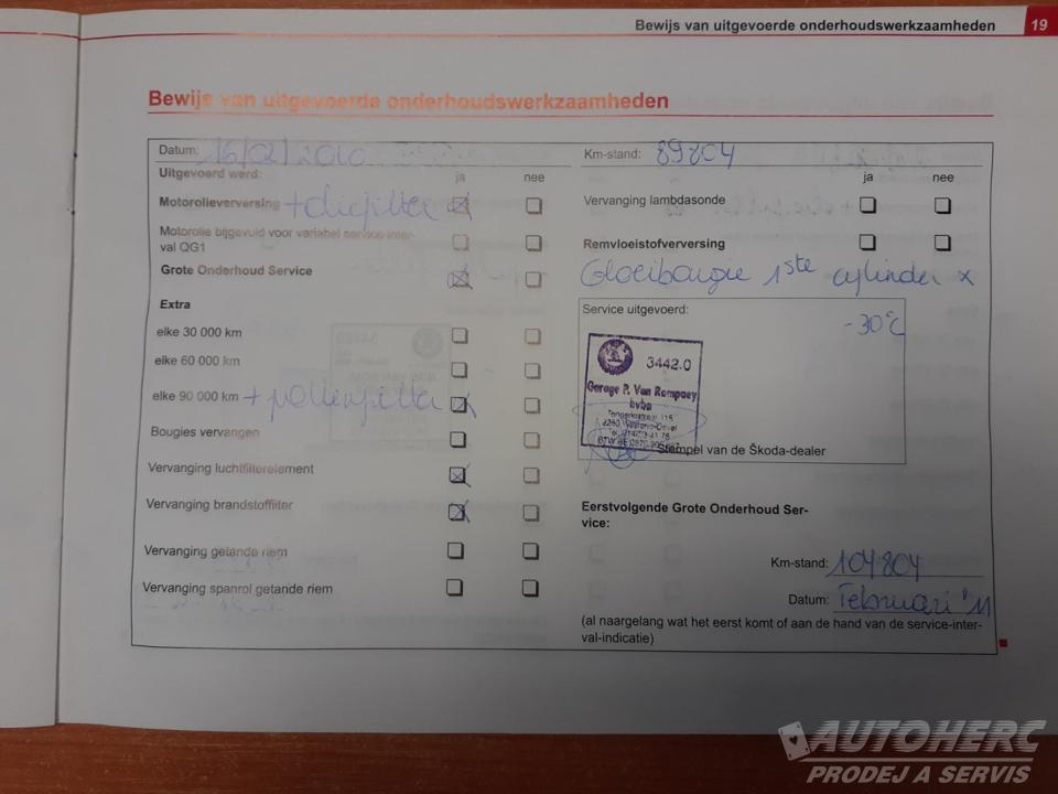 Škoda Octavia KOMBI 1.9 TDi