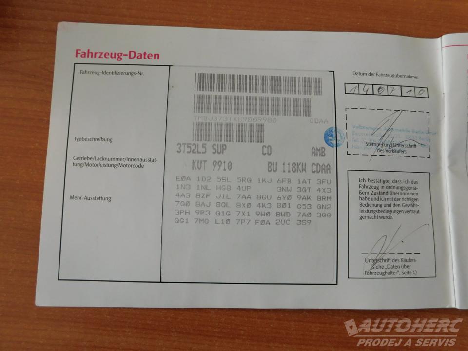 Škoda Superb II Kombi 1.8 TSi