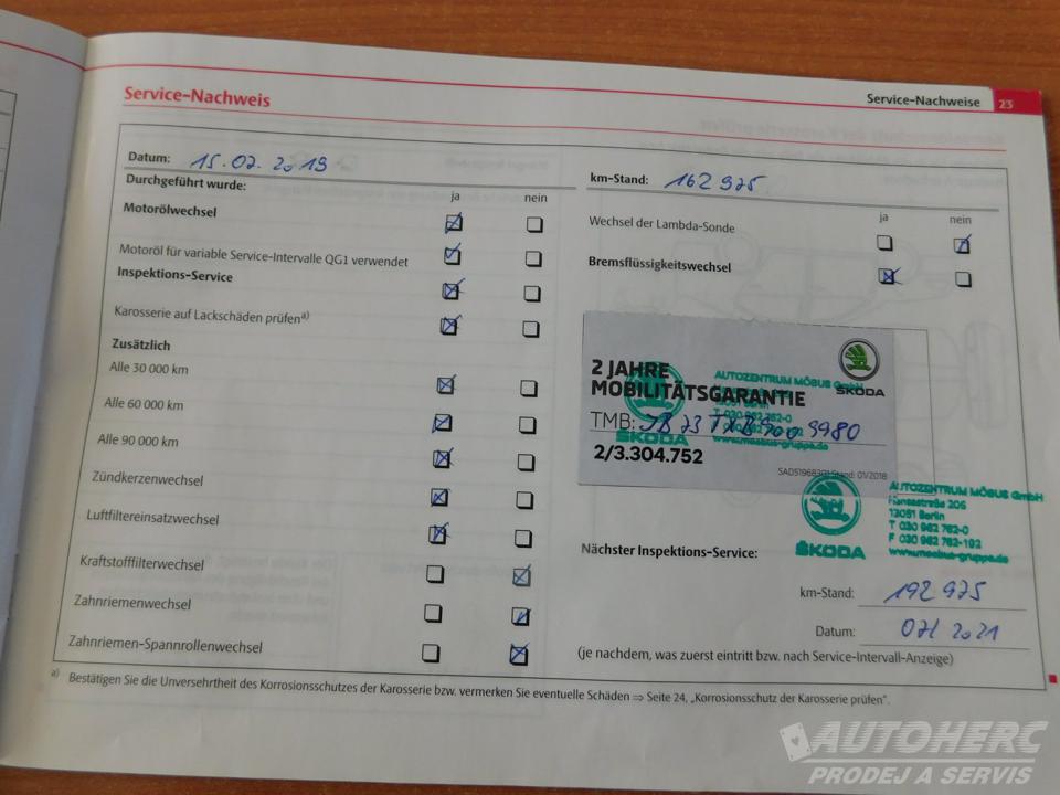 Škoda Superb II Kombi 1.8 TSi