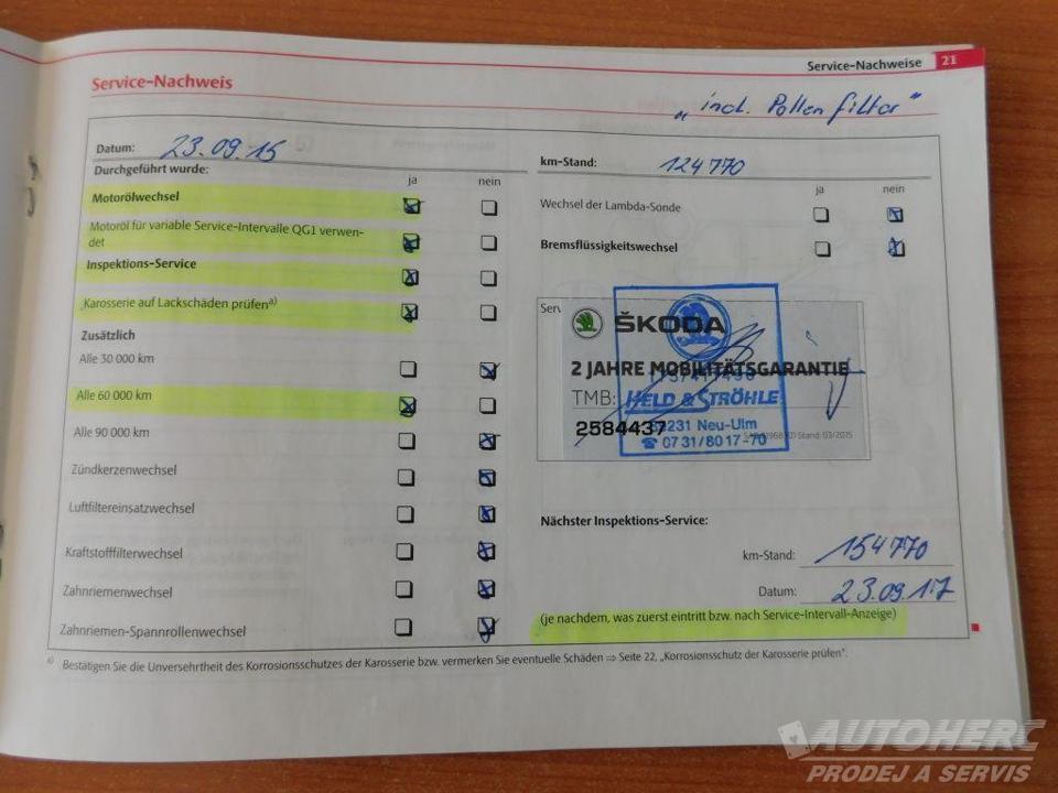 Škoda Superb II Kombi 2.0 TDi