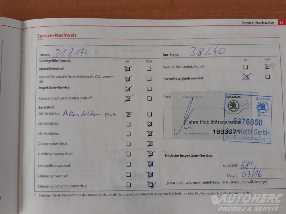 Škoda Octavia 2.0 TDi ELEGANCE