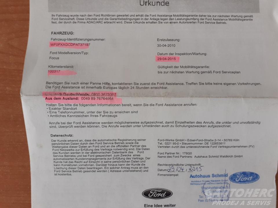 Ford Focus 1.6 16V  TITANIUM