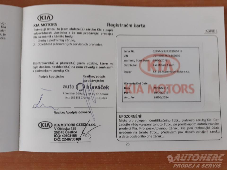 Kia Cee´d KOMBI 1.6 i 91Kw