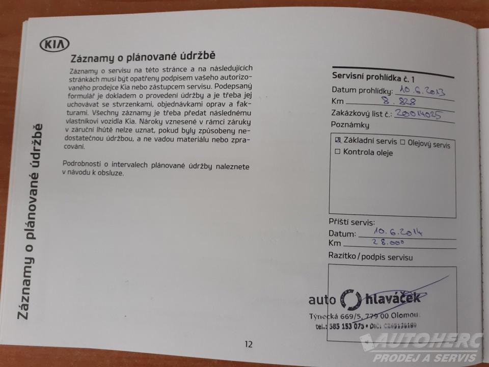 Kia Cee´d KOMBI 1.6 i 91Kw