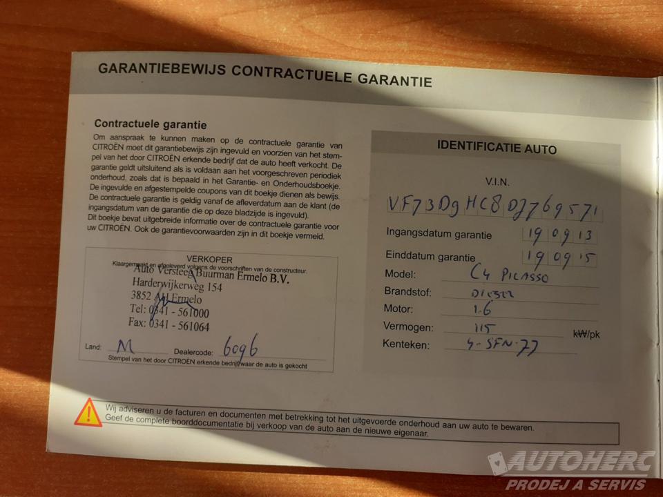 Citroën C4 Picasso 1.6 HDi EXCLUSIVE