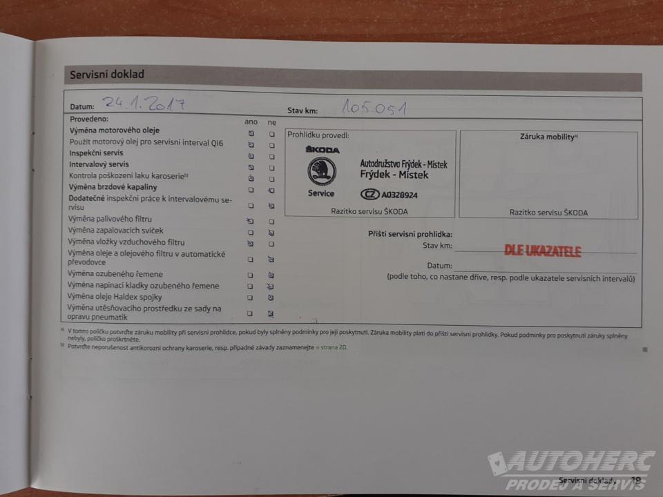 Škoda Octavia KOMBI 1.6 TDi 4x4 ČR